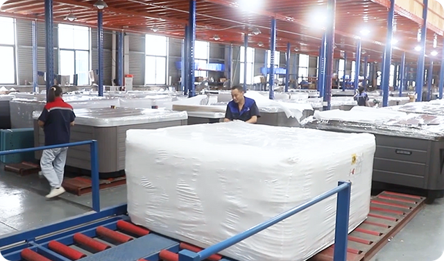 Hot Tub Protective Packaging