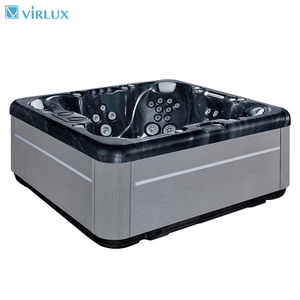 VIRLUX V1011 6-Person Classic Outdoor Spa with 54 Stainless Jets