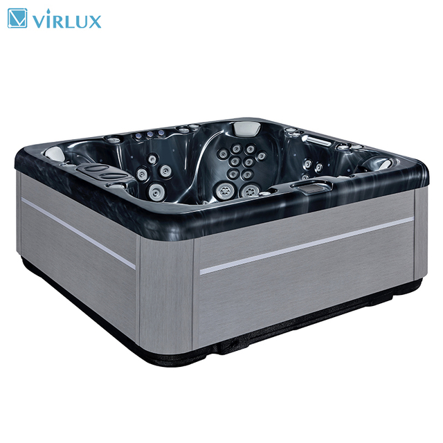 VIRLUX V1011 6-Person Classic Outdoor Spa with 54 Stainless Jets