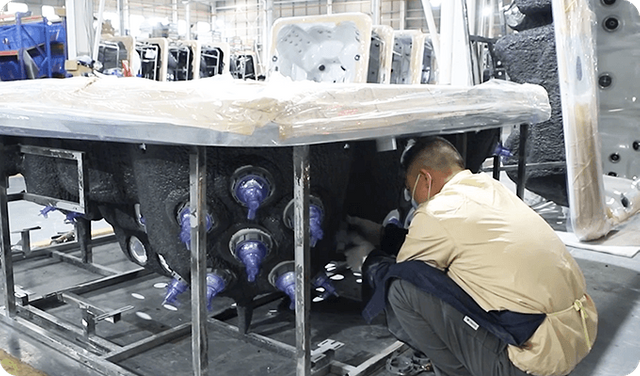 Hot Tub Installing Frame