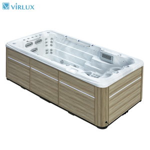 VIRLUX V8001 15ft Endless Fitness Swim Spa with Aristech Acrylic